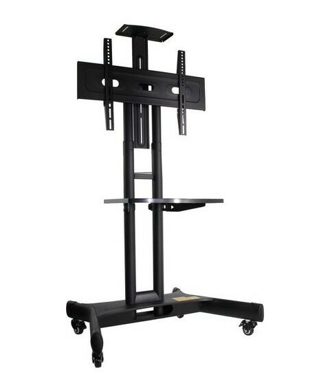 Крепеж для аудио-видео техники: Стойка с кронштейном ONKRON TS1551 Black VESA100-600x400, 1200-1500мм, 45.5кг фотографии