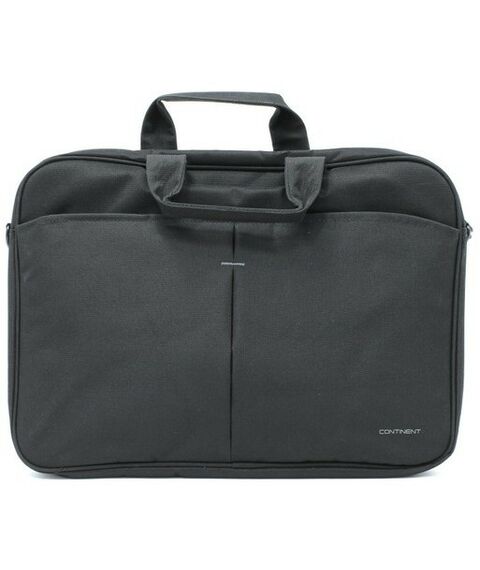 Сумки и чехлы для ноутбуков: Сумка Continent CC-018 Bk полиэстер, чёрная, 17" фотографии
