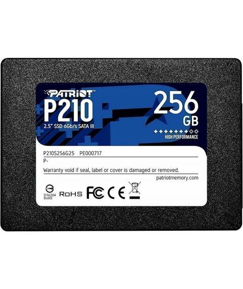SSD-накопители: SSD-накопитель Patriot 256 Gb P210 SATA 6Gb/s 2.5" [P210S256G25] фотографии