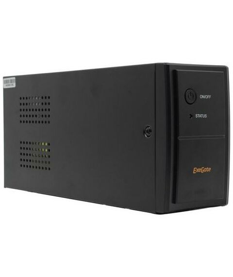 Источники бесперебойного питания: Источник бесперебойного питания Exegate Power Back BNB-850 850VA, Schuko, защита телефонной линии/RJ45, USB [EP285474RUS] фотографии