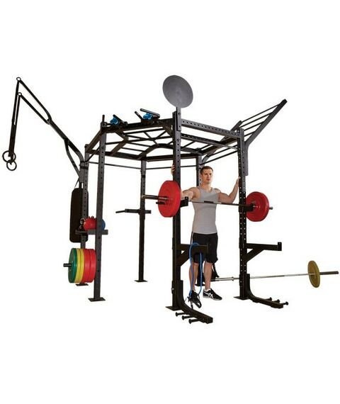 Свободные веса: Гексагональная рама для кросс-тренинга Body-Solid CLUB FULL PACKAGE фотографии