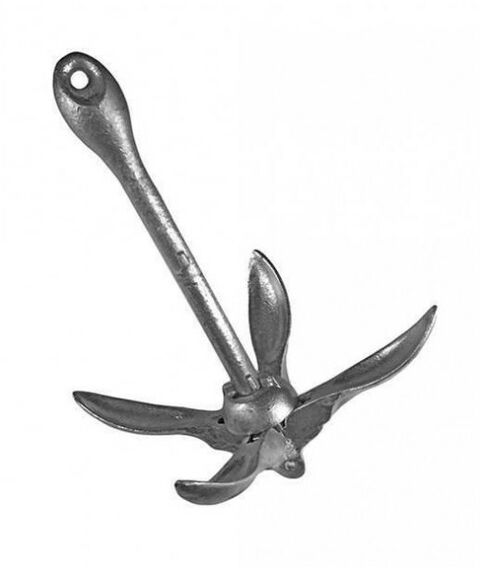 Принадлежности к моторам и лодкам: Якорь кошка  SM301080 складной, 8 кг фотографии