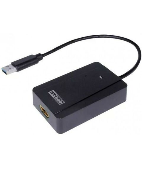 Видеокарты USB: Видеокарты USB STLab U-1510 USB 3.0 to HDMI Adapter RTL фотографии