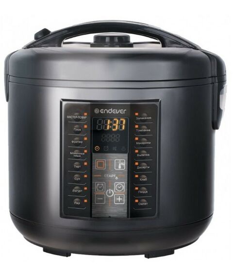 Мультиварки: Мультиварка Endever Vita-85 5 л, 950 Вт, электронная, программ: 16, цвет черный фотографии
