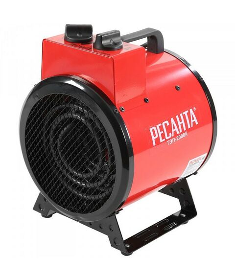 Тепловые пушки: Тепловая электрическая пушка РЕСАНТА ТЭП-2000К круглая фотографии