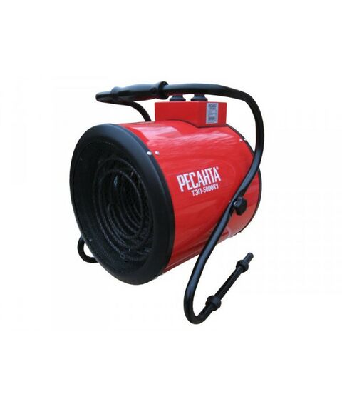 Тепловые пушки: Тепловая электрическая пушка РЕСАНТА ТЭП-5000К1 круглая фотографии