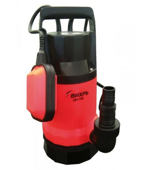 Насосы и насосные станции: Дренажный насос Вихрь ДН-750 фотографии