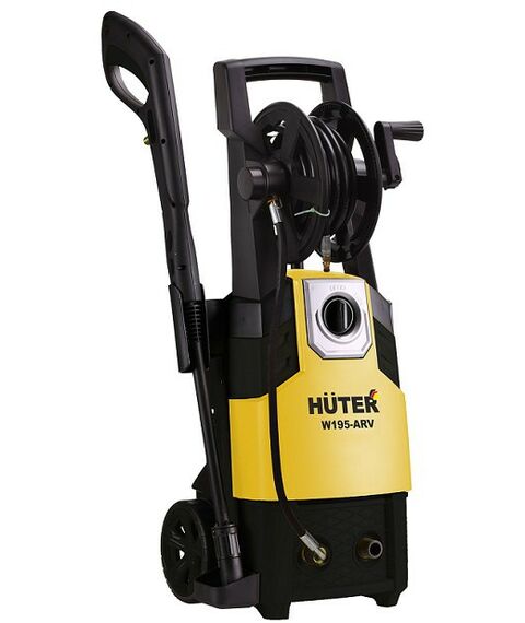 Мойки высокого давления: Мойка Huter W195-ARV 2.5кВт, 195 бар, 420 л/ч, 9.5кг фотографии