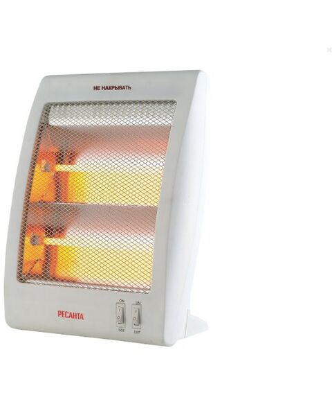 Инфракрасные радиаторы: Инфракрасный обогреватель РЕСАНТА ИКО-800Л кварцевый фотографии