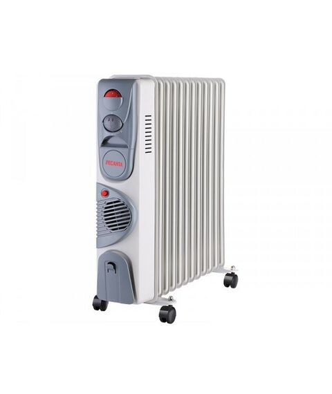 Масляные радиаторы: Масляный радиатор РЕСАНТА ОМ-12НВ с тепловентилятором фотографии