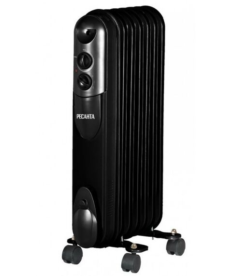 Масляные радиаторы: Масляный радиатор РЕСАНТА ОМПТ-7НЧ фотографии