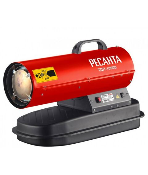 Тепловые пушки: Тепловая дизельная пушка РЕСАНТА ТДП-10000 фотографии
