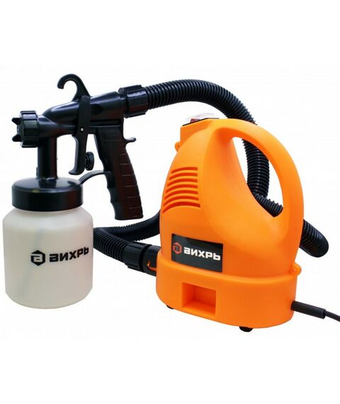 Распылители, краскопульты: Электрический краскопульт Вихрь ЭКП-700В фотографии