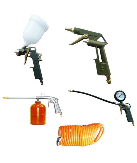 Наборы пневмоинструмента: Набор пневмоинструмента Вихрь НП-5 фотографии