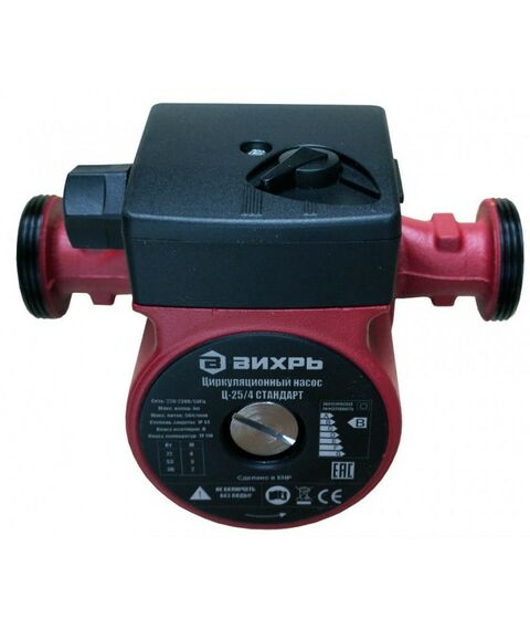 Насосы и насосные станции: Циркуляционный насос Вихрь Ц-25/4 СТАНДАРТ фотографии