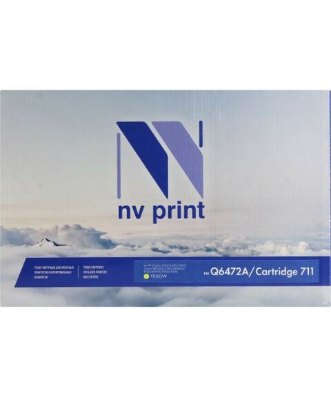 Для HP (совместимые): Картридж NV-Print Q6472A/Cartridge 711 Yellow для HP COLOR LJ 3505/3600/3800, Canon LBP-5300/5360/8450/9130/9170 фотографии