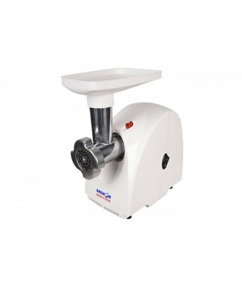 Мясорубки: Мясорубка Аксион М32.02 мощность 1500 Вт, перерабатывает 1.6 кг/мин, корпус из пластика, белый фотографии