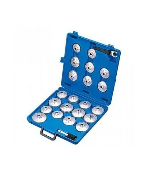 Демонтажный инструмент: Набор съёмников масляных фильтров МАСТАК 103-40023C 23 предмета фотографии