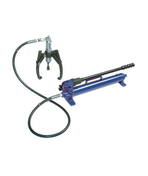 Демонтажный инструмент: Съёмник подшипников гидравлический МАСТАК 104-19304 4 т, до 255 мм, 3 предмета фотографии