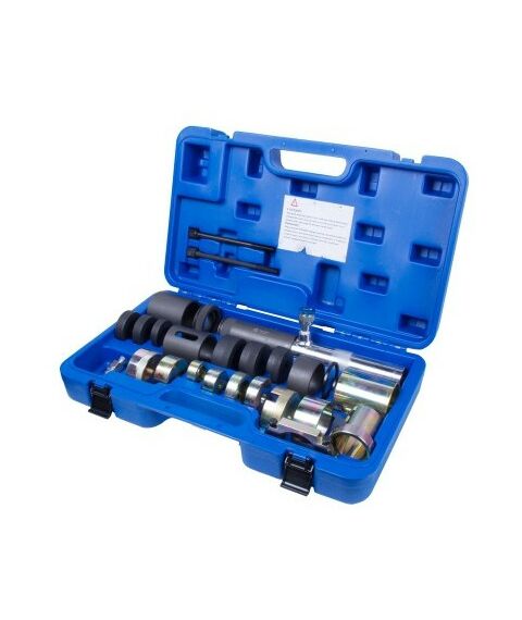 Демонтажный инструмент: Набор оправок для монтажа и демонтажа сайлентблоков BMW МАСТАК 110-23026C гидравлический, кейс, 26 предметов фотографии