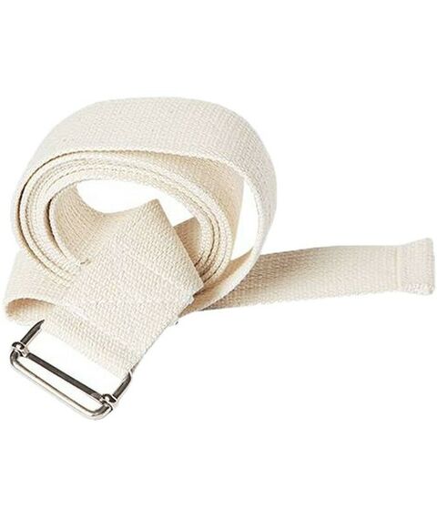 Блоки, ремни, пропсы: Ремень для йоги хлопковый  Де люкс длиной 400 см фотографии
