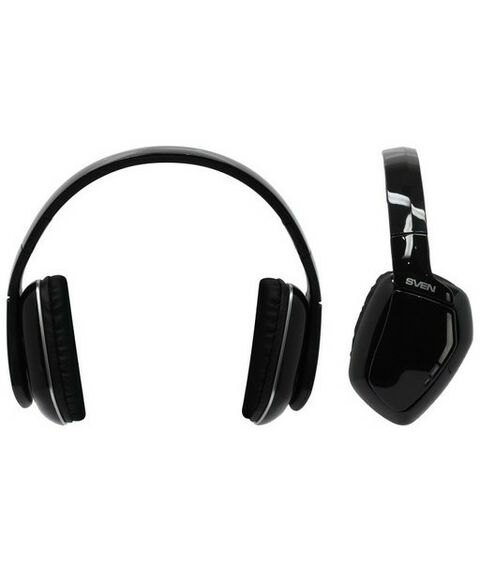 Наушники и гарнитуры: Наушники с микрофоном SVEN AP-B550MV Black Bluetooth 4.1, беспроводные +  шнур 1.2м, Li-Ion фотографии
