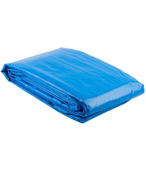 Шатры, тенты, уличные зонты: Тент-полотно Зубр МАСТЕР 12550-03-05 универсальный, из тканого полимера плотностью 75 г/м3, с люверсами, водонепроницаемый, 3мх5м фотографии