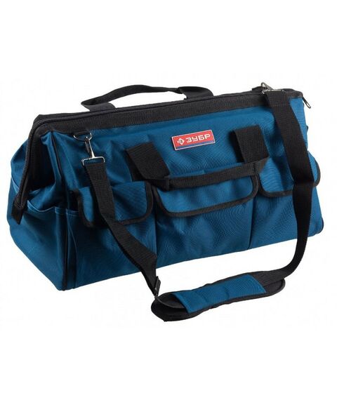 Ящики для инструмента: Сумка для инструмента Зубр ЭКСПЕРТ 38645-17 17 карманов, 42см фотографии