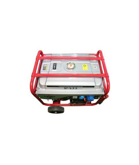 Электростанции: Электростанция бензиновая ВЫМПЕЛ БГ-6.5Э-3Ф 6.5кВт, расход 3.1л/час, бак 25л, 85кг фотографии