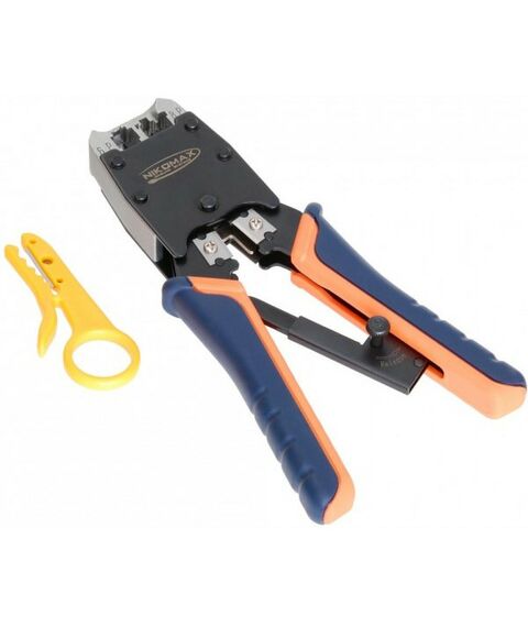 Монтажное оборудование: Устройство обжимное професcиональное Nikomax NMC-500R RJ-45/8P8C, RJ-12/6P6C, RJ-11/6P4C фотографии