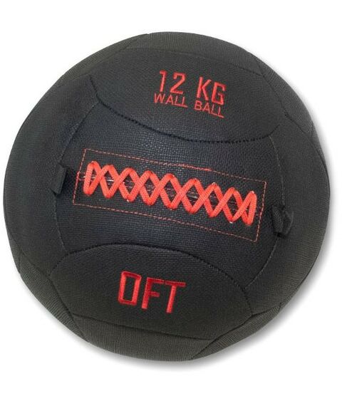 Фитнес оборудование: Тренировочный мяч Original FitTools Wall Ball Deluxe FT-DWB-12 12 кг фотографии