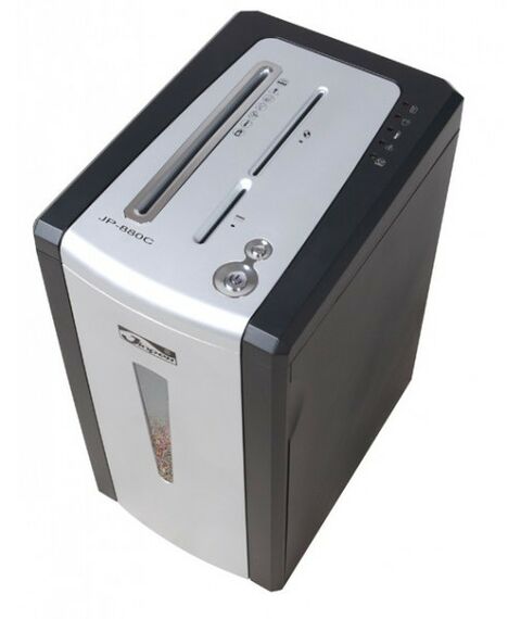 Уничтожители документов: Уничтожитель документов Jinpex JP-880C 3.8x50мм, 10лст фотографии