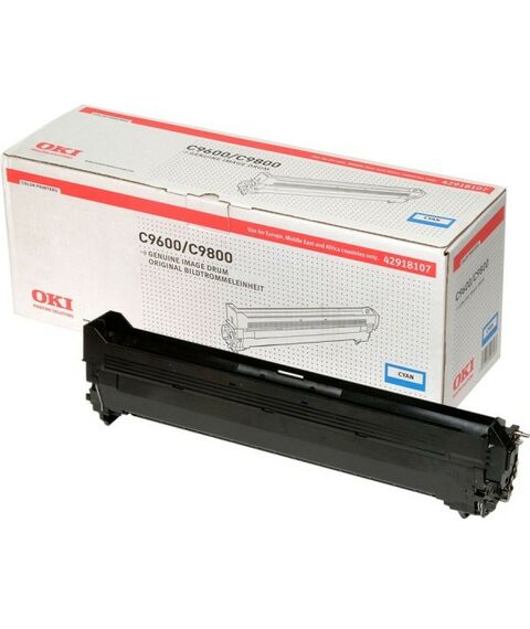 Для OKI: Картридж OKI 42918107 для OKI 9600/9800 голубой фотографии