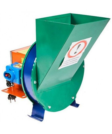 Измельчители зерна: Измельчитель овощей и фруктов электрический  Колос (бункер чёрный метал) фотографии