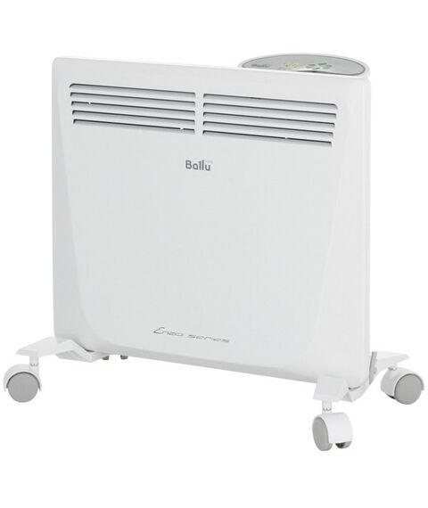 Конвекторы: Конвектор Ballu Enzo Electronic BEC/EZER-1000 мощность обогрева 1000 Вт, рекомендуемая площадь 15 кв.м, термостат фотографии