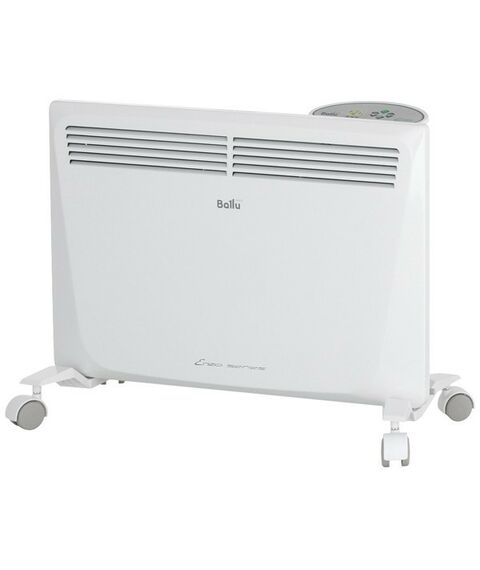 Конвекторы: Конвектор Ballu Enzo Electronic BEC/EZER-1500 мощность обогрева 1500 Вт, рекомендуемая площадь 20 кв.м, термостат фотографии