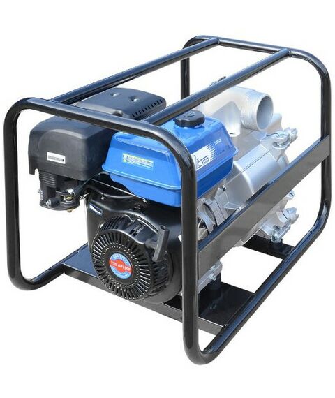 Мотопомпы: Мотопомпа TCC PGST100 для сильнозагрязненной воды с частицами фотографии