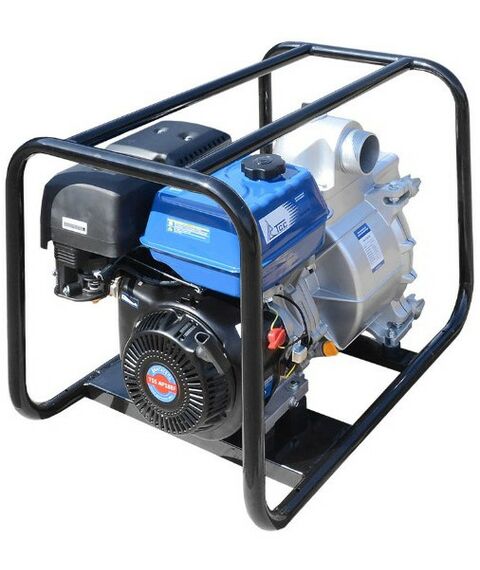 Мотопомпы: Мотопомпа TCC PGST80 для сильнозагрязненной воды с частицами фотографии