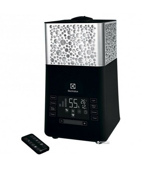 Очистители, увлажнители и осушители воздуха: Увлажнитель воздуха Electrolux EHU 3710D рекомендуемая площадь 50 кв.м, электронное управление, цвет черный фотографии