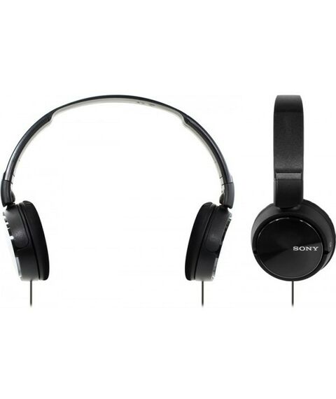 Наушники и гарнитуры: Наушники с микрофоном Sony MDR-ZX310AP Black шнур 1.2м фотографии