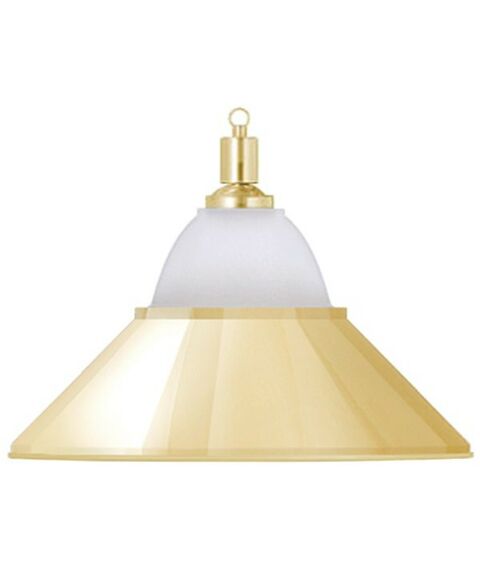 Лампы, светильники бильярдные: Лампа на один плафон  Jazz золотистая штанга, золотистый плафон D38см фотографии