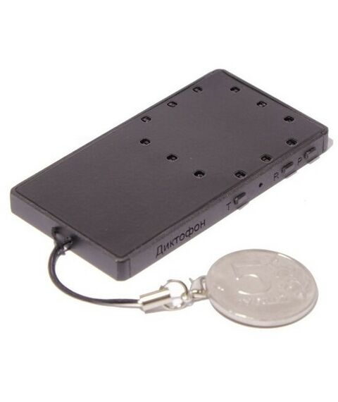 Цифровые диктофоны: Цифровой диктофон Edic-mini LED A55-300h металл+пластик, размер 6*38*71мм, вес 20 г, автономность до 150ч фотографии