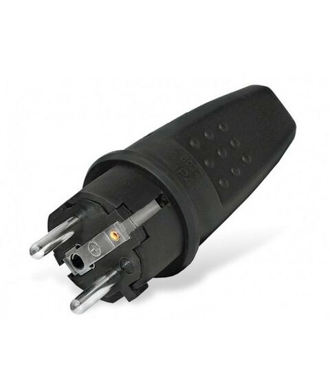 Сетевые фильтры: Вилка прямая  каучук 16А 250B IP44 фотографии