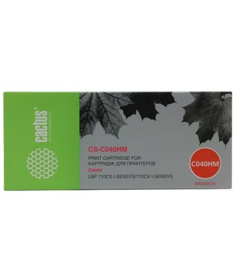 Для Canon (совместимые): Картридж Cactus CS-C040HM Magenta для Canon LBP 710CX/712CX фотографии