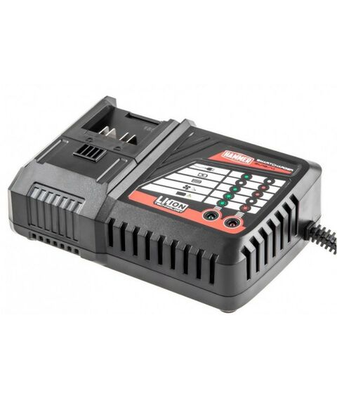 Аккумуляторы и ЗУ для инструмента: Устройство зарядное Hammer ZU18/4 18В PREMIUM Li-Ion, 100Вт, 2.3-5А [583520] фотографии