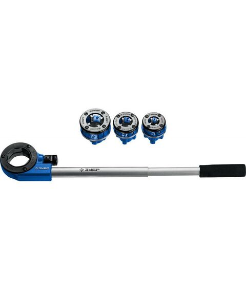 Столярно-слесарный инструмент: Набор клуппов №3 с трещоткой Зубр Профессионал 28270-H3_z01 фотографии