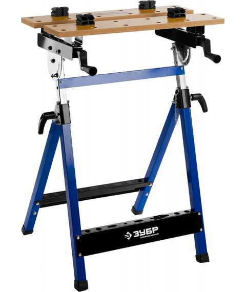 Тиски, струбцины, наковальни, верстаки: Верстак столярный складной Зубр Профессионал T-7 [38728] фотографии