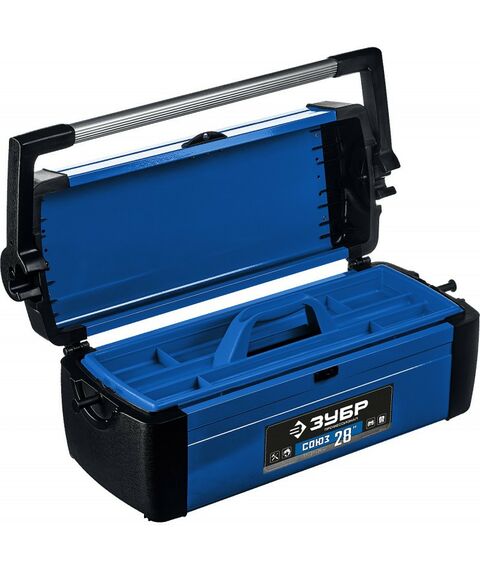 Ящики для инструмента: Ящик для инструмента Зубр СОЮЗ-28 38151-28_z01 фотографии