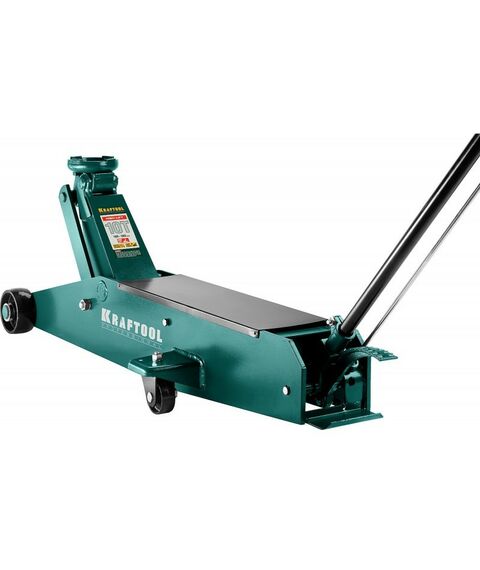 Домкраты: Подкатной домкрат для тяжелой техники KRAFTOOL HIGH-LIFT 10т 160-560мм [43455-10] фотографии
