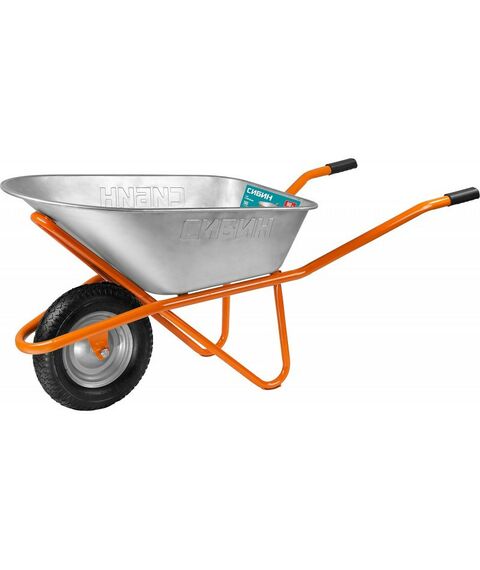 Тачки строительные: тачка строительная одноколесная СИБИН СТ-12 180 кг [39904_z01] фотографии